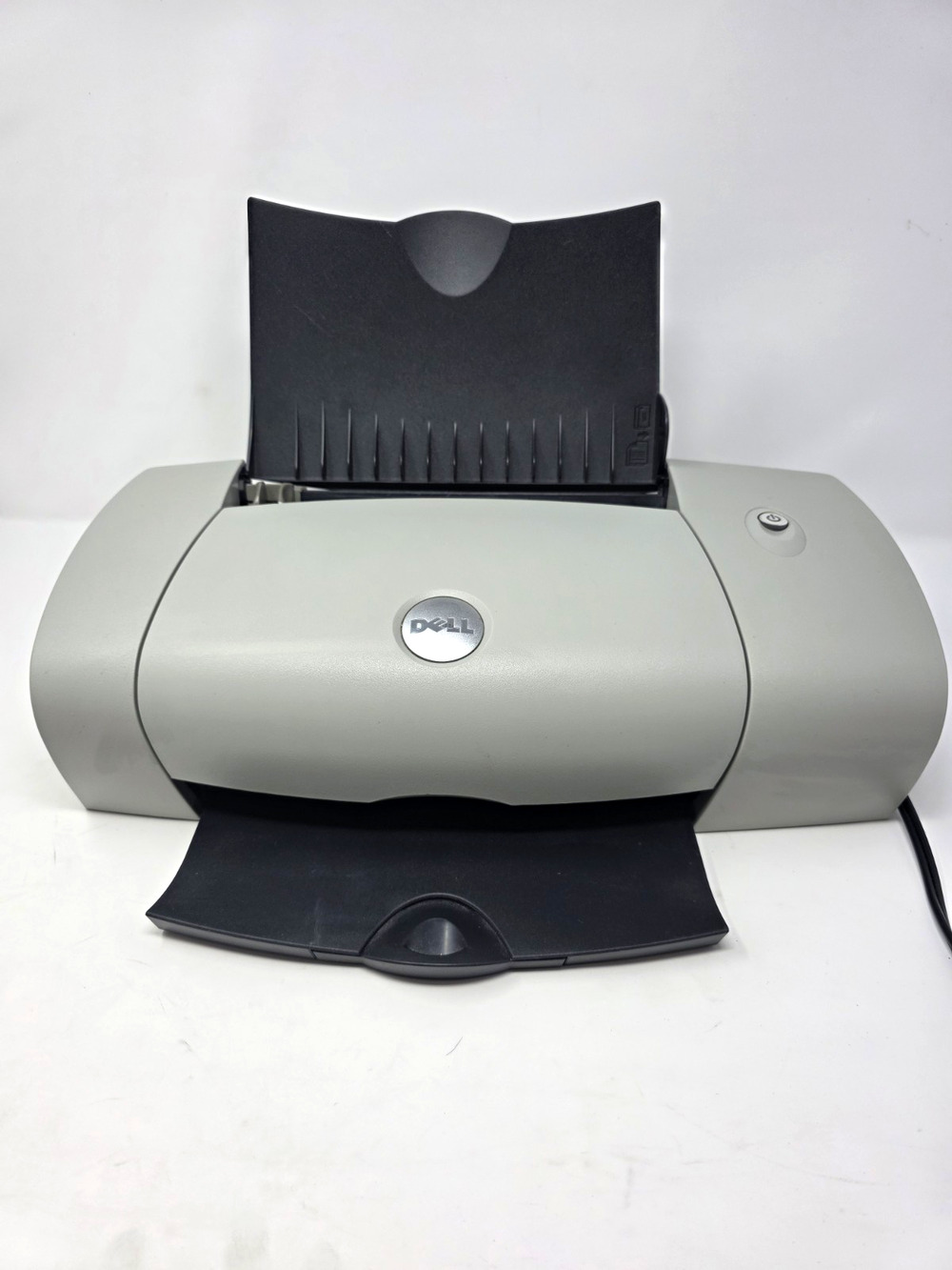 Dell Photo Printer 720 Inkjet Printer Model 720 Gray USB Vintage Tested